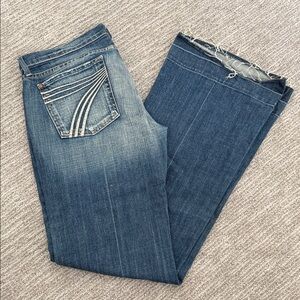 Women’s 7 for all Mankind Dojo flared jeans - Premium Denim